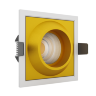 Встраиваемый светодиодный светильник LeDron GIZA White-Gold SQ LED