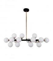 Подвесной светильник Lumina Deco Marsiada LDP 6033-16 BK+MD