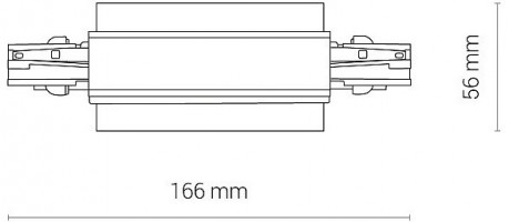 Соединитель линейный для треков Nowodvorski Ctls Power 8686