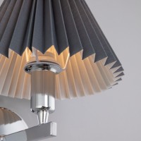 Бра Eurosvet Peony 60136/1 хром/графит