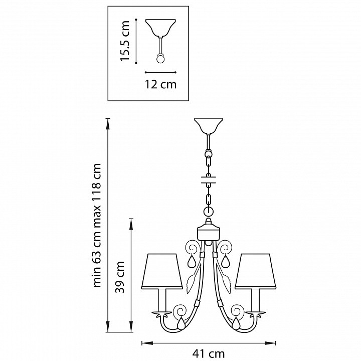 Подвесная люстра Lightstar Modesto 781034