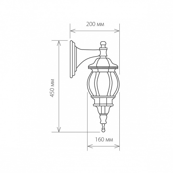 Светильник на штанге Elektrostandard GL 1001 a034317