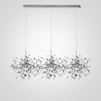 Люстра Tezani Argent Suspension Linear 3 L110 By Imperiumloft