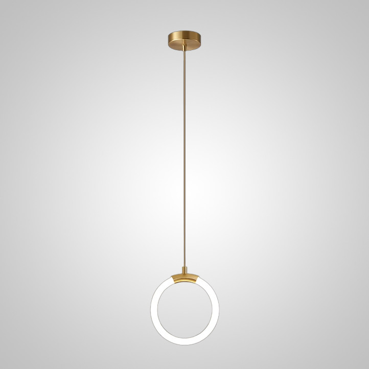 Подвесной Светильник Nils D15 Brass By Imperiumloft
