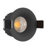 Светильник встраиваемый LOFT 10W Black LeDron неповоротный LED