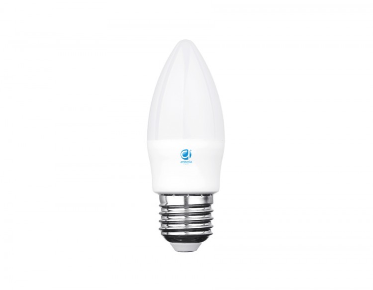 Лампа светодиодная Ambrella C37 E27 6Вт 4200K 206027