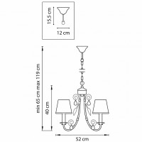 Подвесная люстра Lightstar Modesto 781052