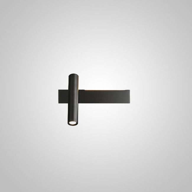 Настенный Светильник Jenius L25 Black Left By Imperiumloft
