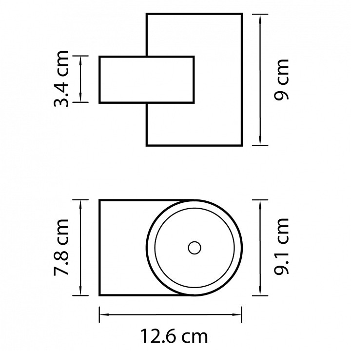 Накладной светильник Lightstar Paro LED 361694