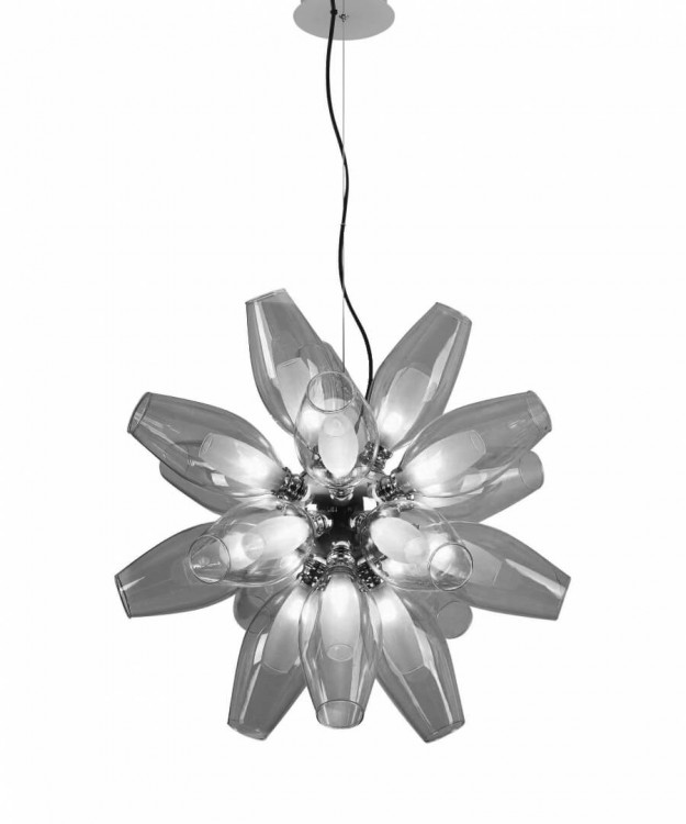 Подвесной светильник Lumina Deco Feretta LDP 1139-18 WT+GY