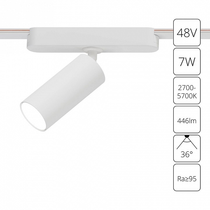 Светильник на штанге Arte Lamp Rapid A2956PL-1WH