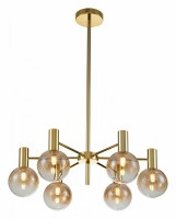 Люстра на штанге Indigo Collana 13015/6R Gold