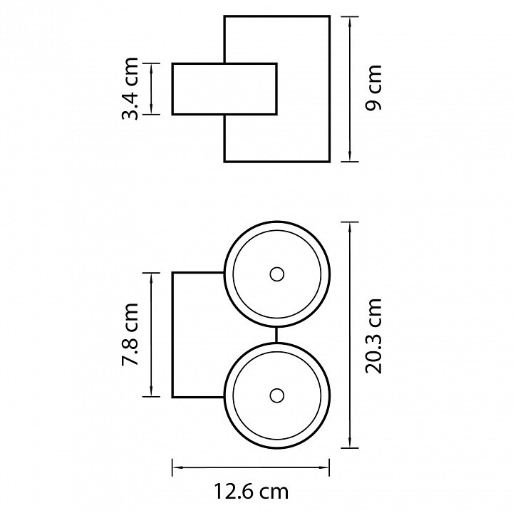 Накладной светильник Lightstar Paro LED 362672