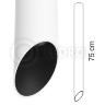 Светильник накладной SLC78008-7W-75 White-Black Ledron неповоротный LED