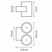 Накладной светильник Lightstar Paro LED 362674