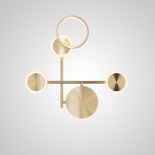 Настенный Светильник Zingy D Brass By Imperiumloft
