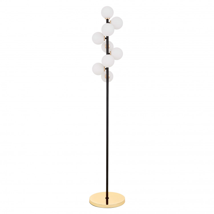 Торшер Lumina Deco Marsiada LDF 6033-9 BK+F.GD
