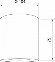 Накладной светильник Elektrostandard DLR026 a063934