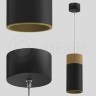 Подвесной светодиодный светильник LeDron SLC7392 12W-PS Black-Gold