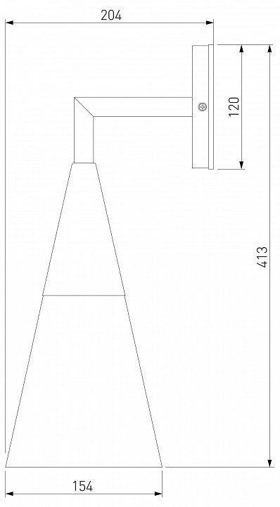 Светильник на штанге Elektrostandard Vesto a066198