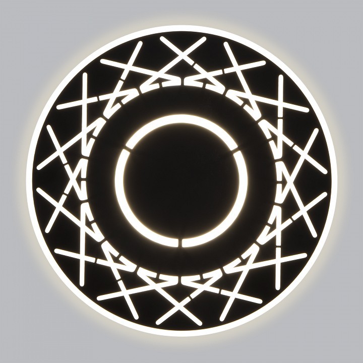 Накладной светильник Eurosvet Ilios 40148/1 LED черный 17W