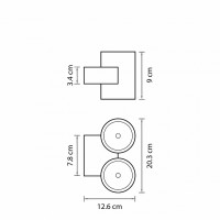 Накладной светильник Lightstar Paro LED 362694
