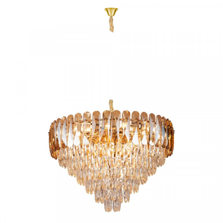 Подвесная люстра AM Group SPARKLY D800V GOLD