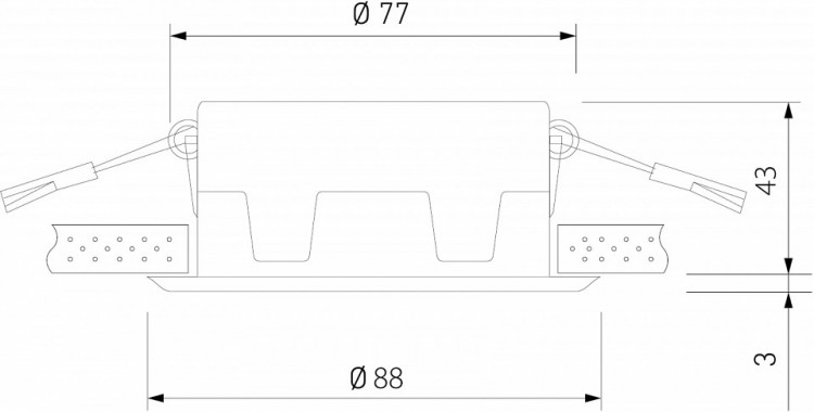 Встраиваемый светильник Elektrostandard Basic 25082/LED