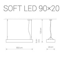 Подвесной светильник Nowodvorski Soft LED 9544