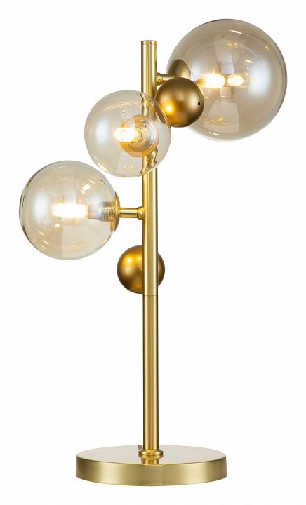 Настольная лампа декоративная Indigo Intero 11024/3T Gold