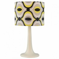 Настольная лампа декоративная Arte Lamp Zulu A1960LT-1WH