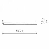 Накладной светильник Nowodvorski Straight Ceiling Led S 7597