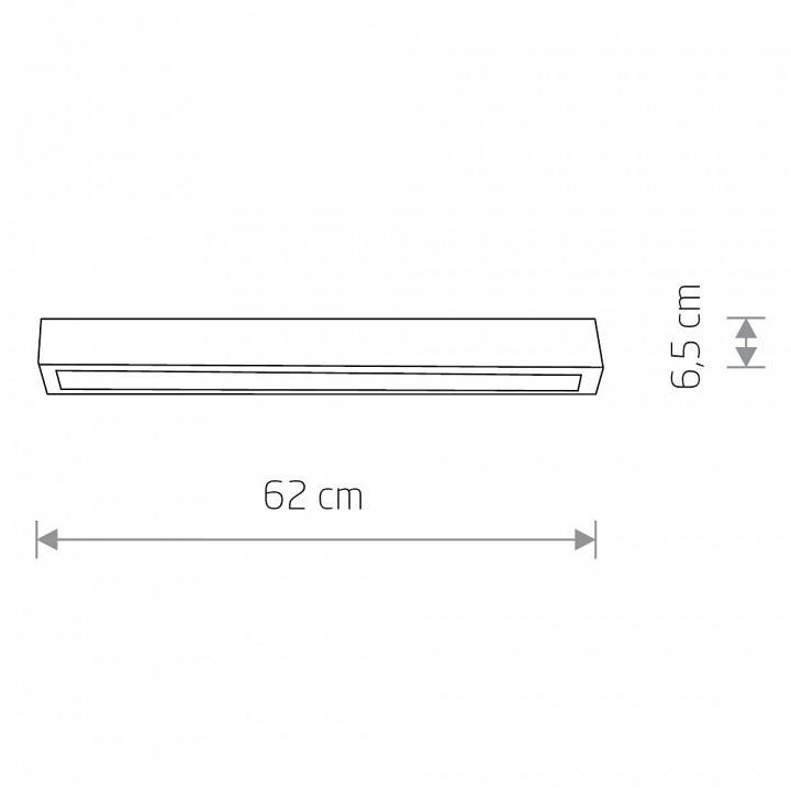 Накладной светильник Nowodvorski Straight Ceiling Led S 7597