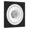 Встраиваемый светодиодный светильник LeDron LH10BW SQ Black-White LED