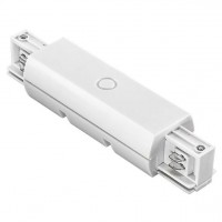 Соединитель с токопроводом линейный для треков Lightstar Barra 504186