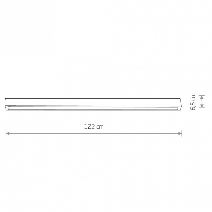 Накладной светильник Nowodvorski Straight Ceiling Led L 7600