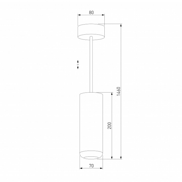 Подвесной светильник Elektrostandard Onde a064204