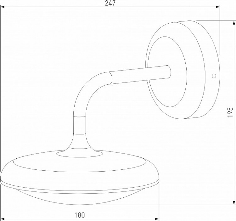 Светильник на штанге Elektrostandard Portal 35162/D
