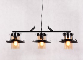 Подвесной светильник Lumina Deco Capri LDP 11328-3 PR BK