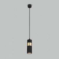 Подвесной светильник Eurosvet Viero 50096/1 черный/золото