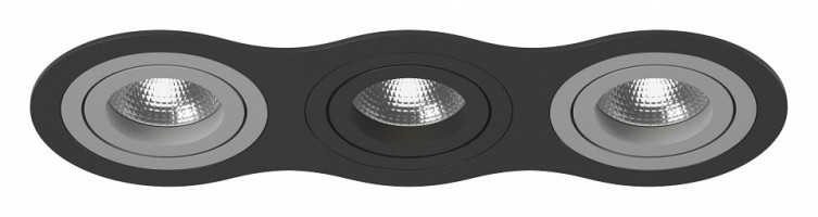 Встраиваемый светильник Lightstar Intero 16 triple round i637090709