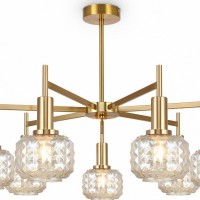Люстра на штанге Freya Fero FR5366CL-07BS